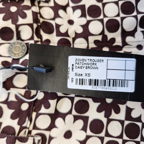 5/$100 SALE - MOTEL Zoven Trouser Daisy Patchwork - Picture 8 of 10